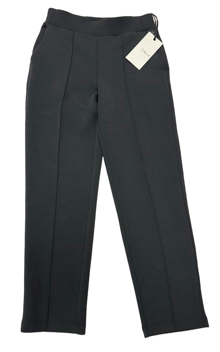 NWT Calia Soft Scuba Tapered Pants Pure Black SZ XS NWT Athleisure Yoga Comfort